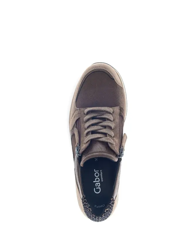 Gabor Sneakers Donkerbruin