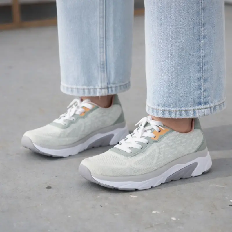 Gabor Rollingsoft Sneakers Lichtgroen