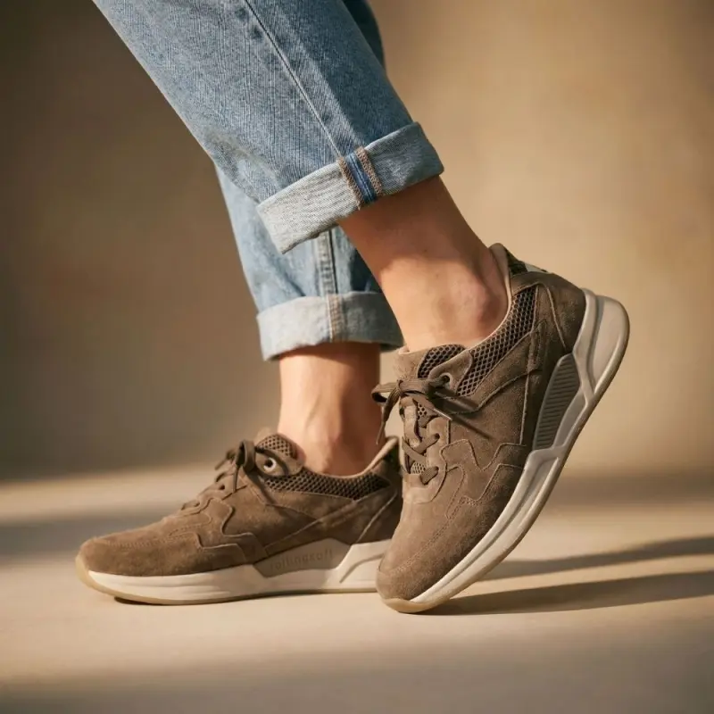 Gabor Rollingsoft Sneakers Cognac