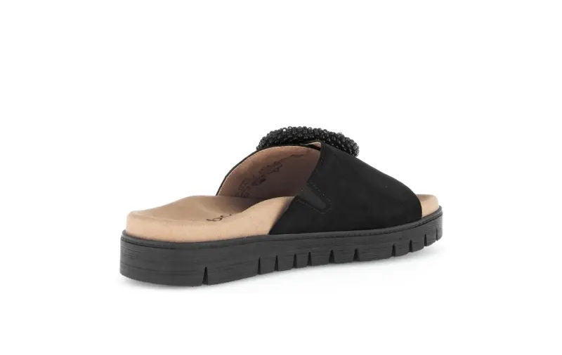 Gabor Slippers Zwart