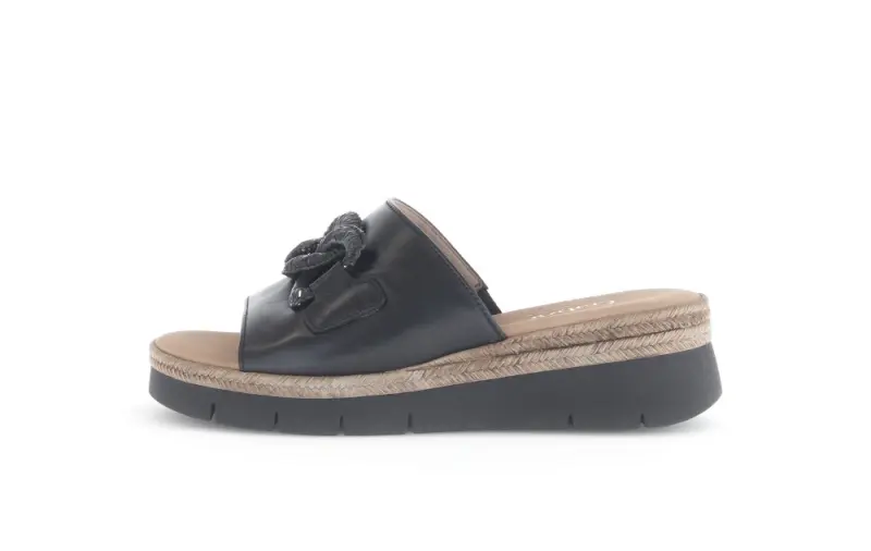 Gabor Slippers Zwart