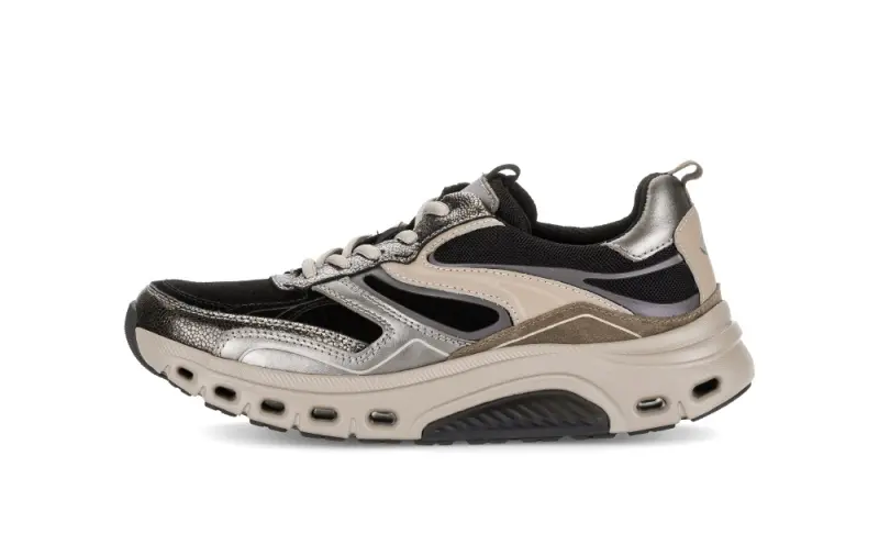 Gabor Rollingsoft Sneakers Zwart
