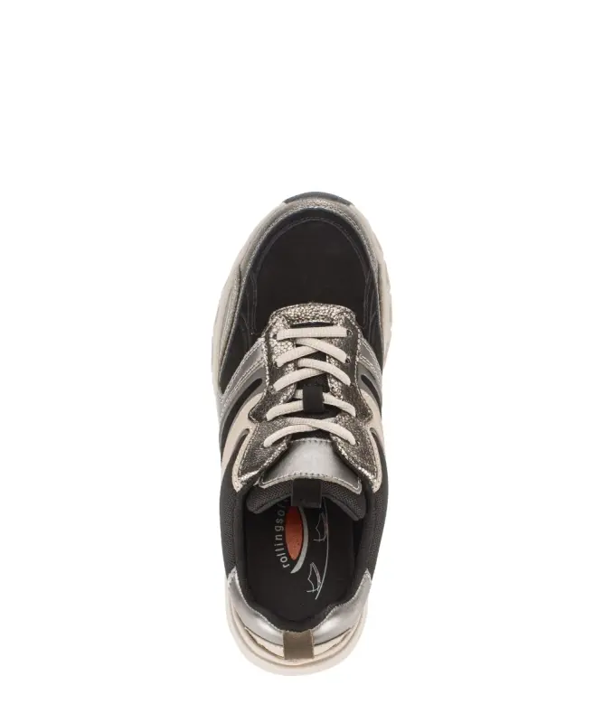 Gabor Rollingsoft Sneakers Zwart