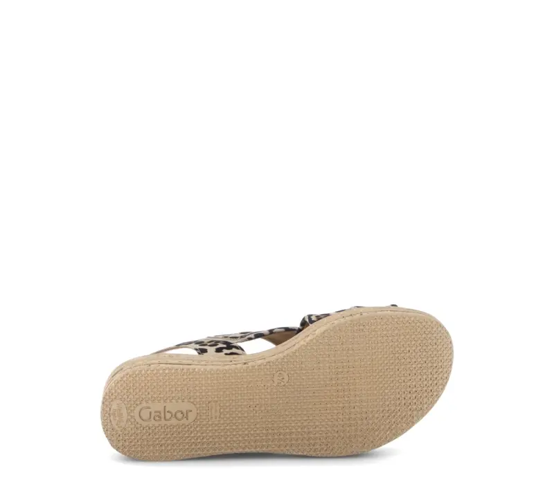 Gabor Sandalen Donkerbruin