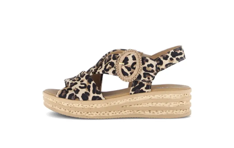 Gabor Sandalen Donkerbruin