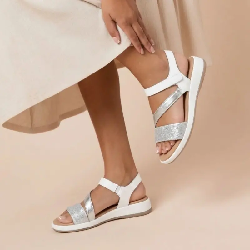 Gabor Sandalen Zilver