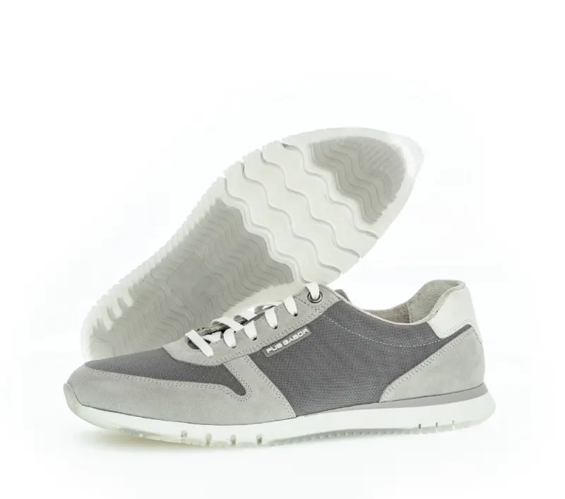 Pius Gabor Sneakers Muisgrijs