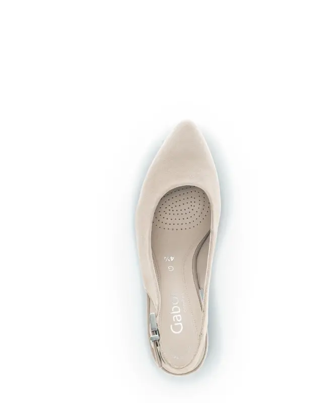 Gabor Slingbacks Beige