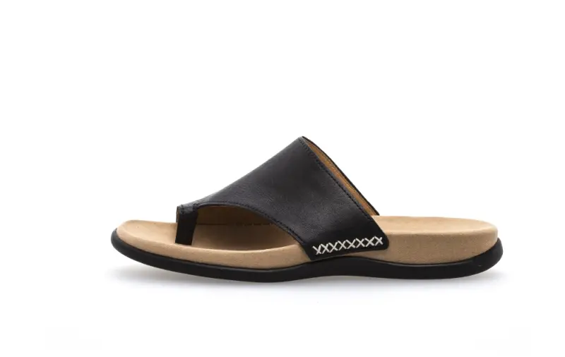 Gabor Slippers Zwart