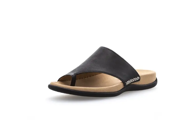 Gabor Slippers Zwart