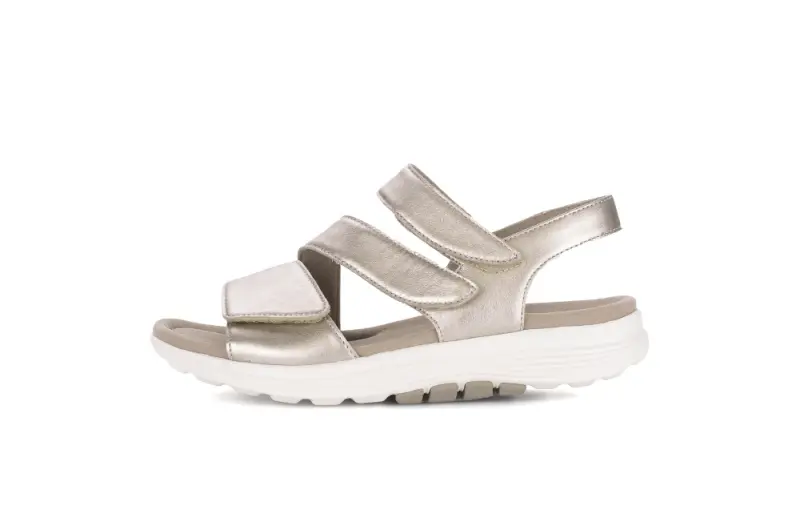 Gabor Rollingsoft Sandalen Goud