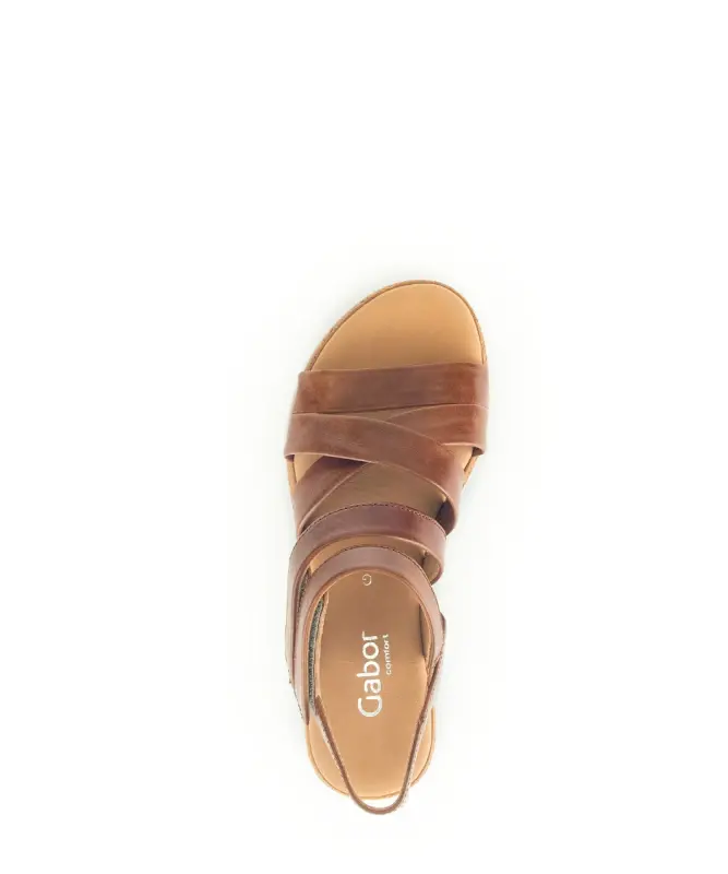 Gabor Sandalen Cognac