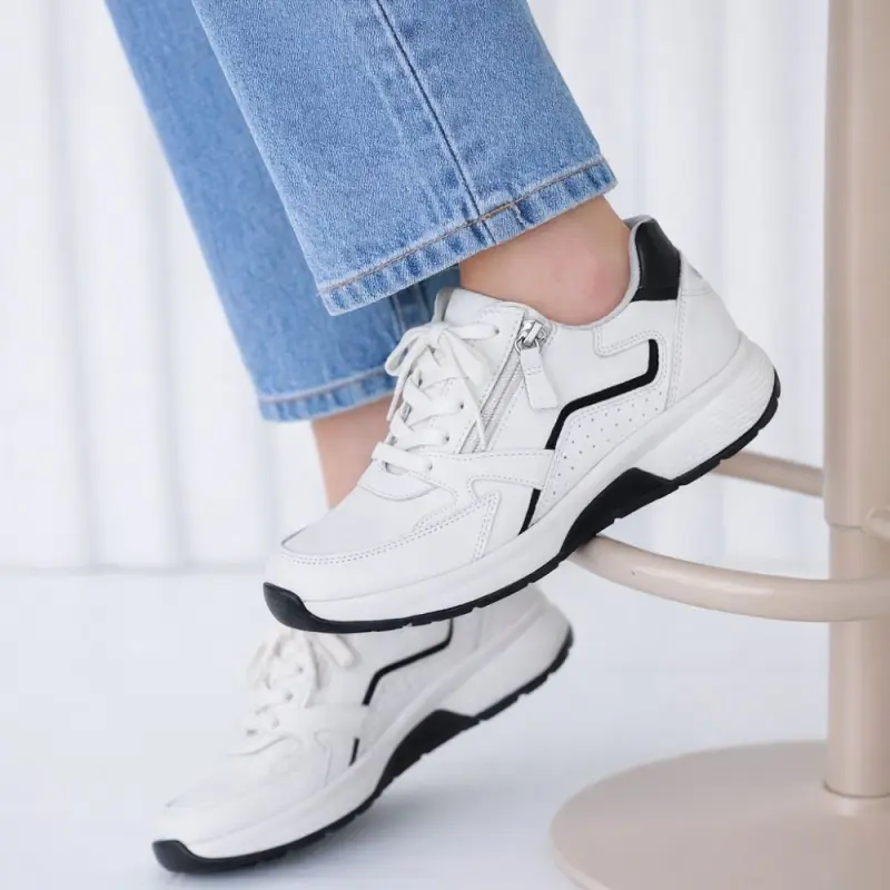 Gabor Rollingsoft Sneakers Wit