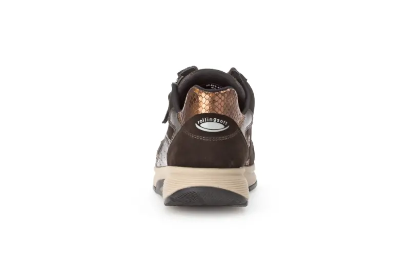 Gabor Rollingsoft Sneakers Donkerbruin