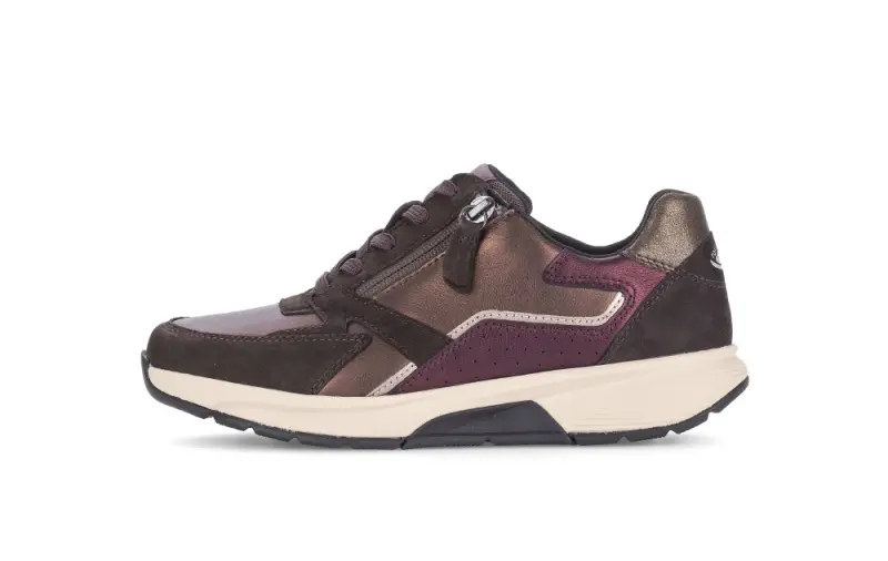 Gabor Rollingsoft Sneakers Donkerbruin