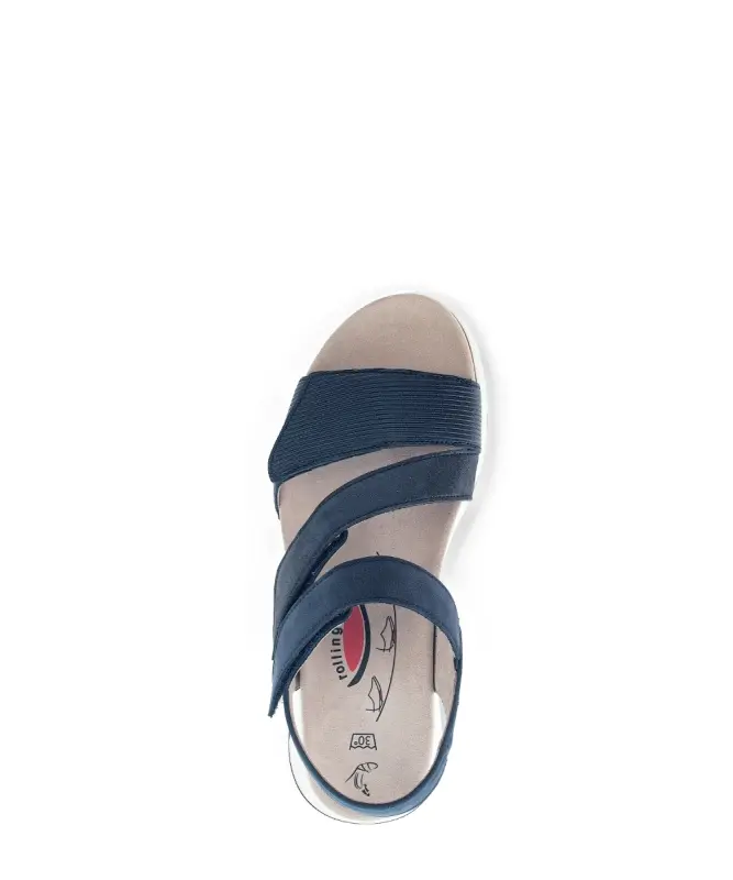 Gabor Rollingsoft Sandalen Nachtblauw