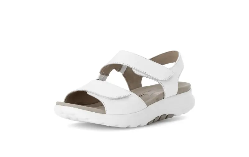 Gabor Rollingsoft Sandalen Wit