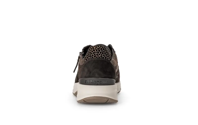 Gabor Rollingsoft Sneakers Donkerbruin