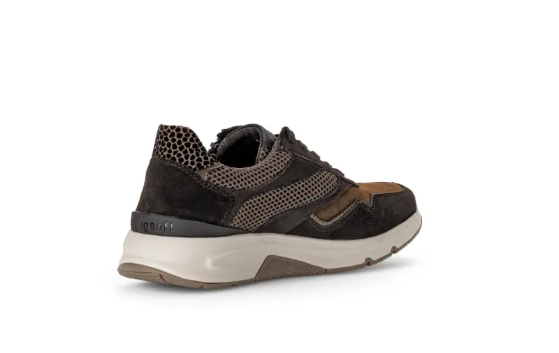 Gabor Rollingsoft Sneakers Donkerbruin