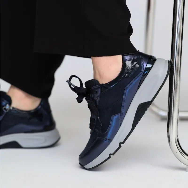 Gabor Rollingsoft Sneakers Nachtblauw