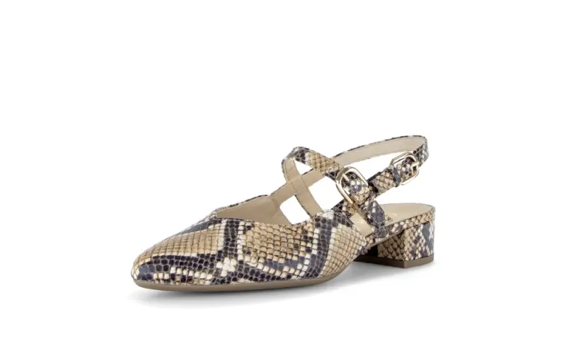 Gabor Slingbacks Beige