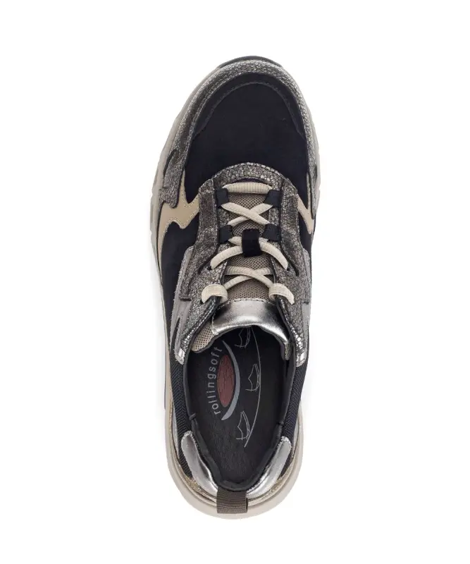 Gabor Rollingsoft Sneakers Zwart