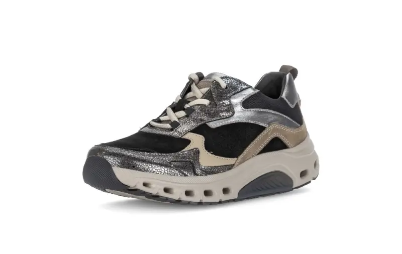 Gabor Rollingsoft Sneakers Zwart