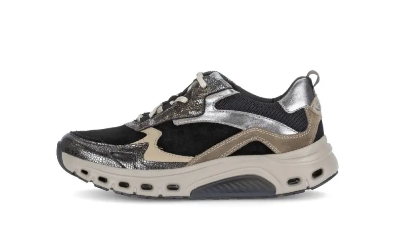 Gabor Rollingsoft Sneakers Zwart