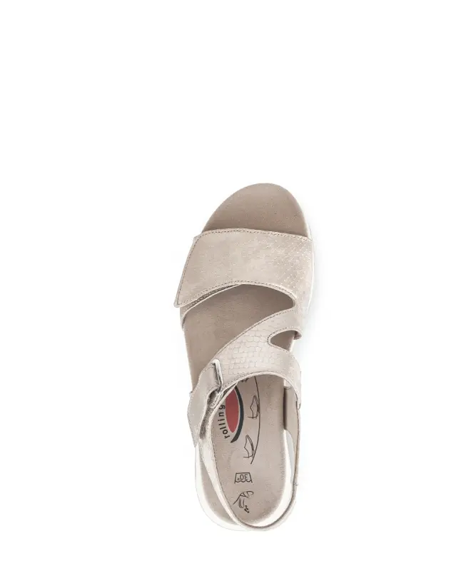Gabor Rollingsoft Sandalen Goud