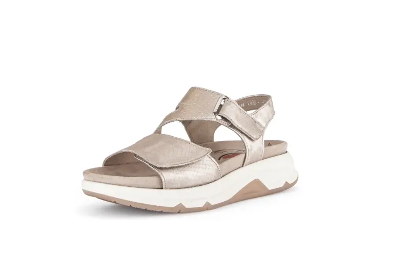 Gabor Rollingsoft Sandalen Goud