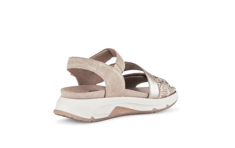 Gabor Rollingsoft Sandalen Beige