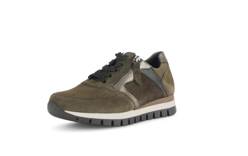 Gabor Sneakers Flessengroen