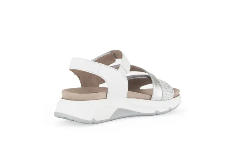 Gabor Rollingsoft Sandalen Wit