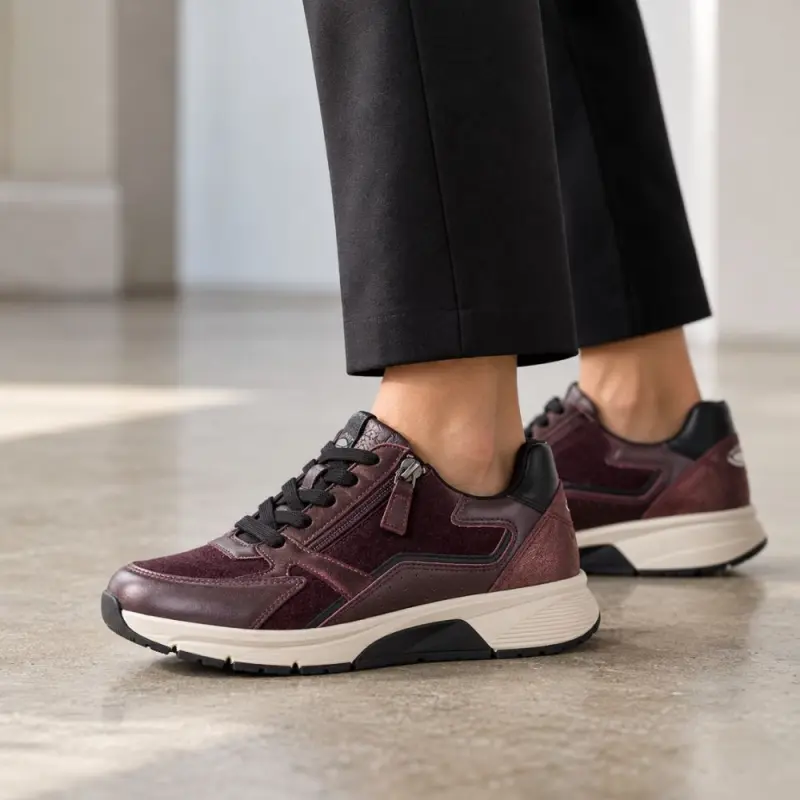 Gabor Rollingsoft Sneakers Bordeaux
