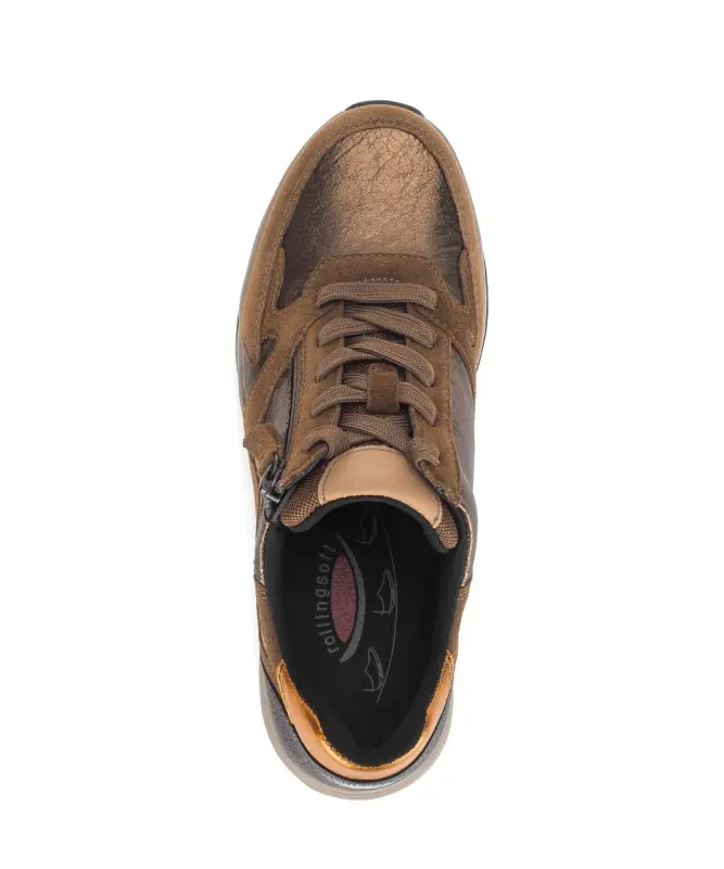 Gabor Rollingsoft Sneakers Cognac