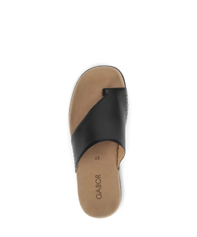Gabor Slippers Zwart