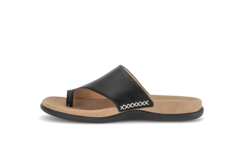 Gabor Slippers Zwart