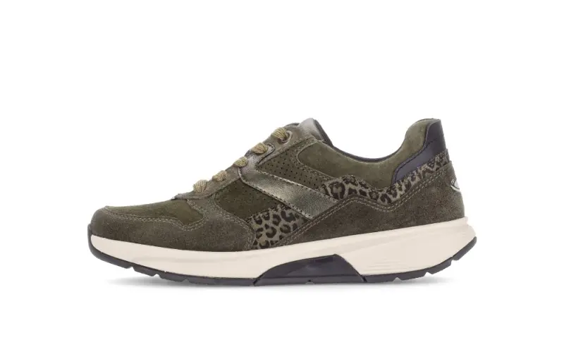 Gabor Rollingsoft Sneakers Flessengroen