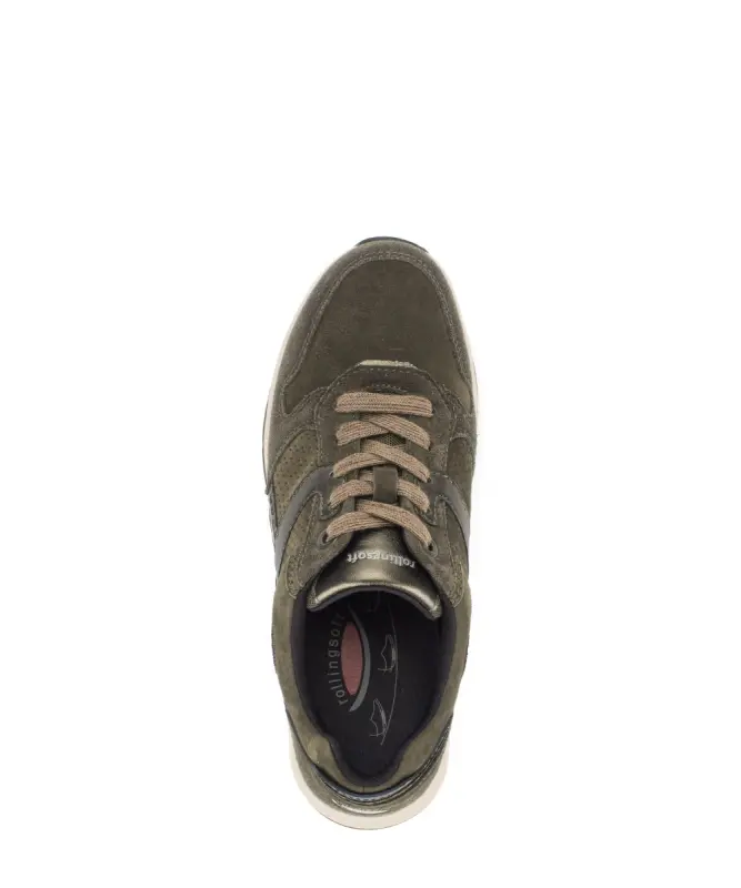 Gabor Rollingsoft Sneakers Flessengroen