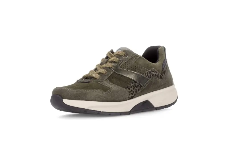 Gabor Rollingsoft Sneakers Flessengroen