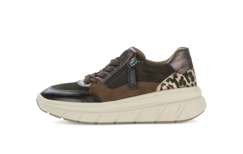 Gabor Sneakers Donkerbruin