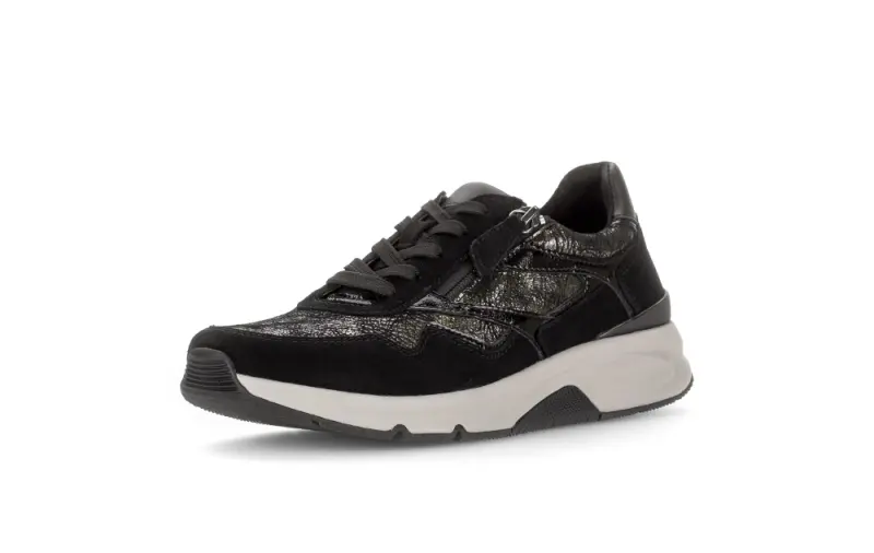Gabor Rollingsoft Sneakers Zwart