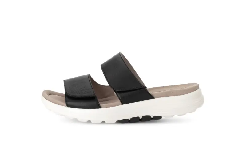 Gabor Rollingsoft Slippers Zwart