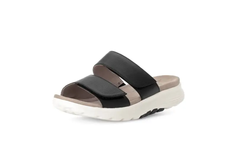 Gabor Rollingsoft Slippers Zwart
