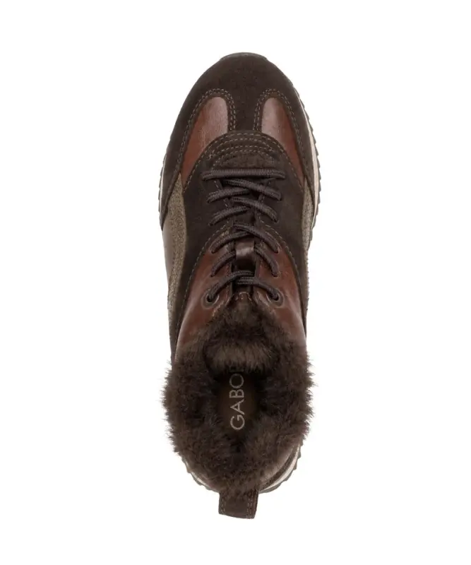 Gabor Sneakers Donkerbruin
