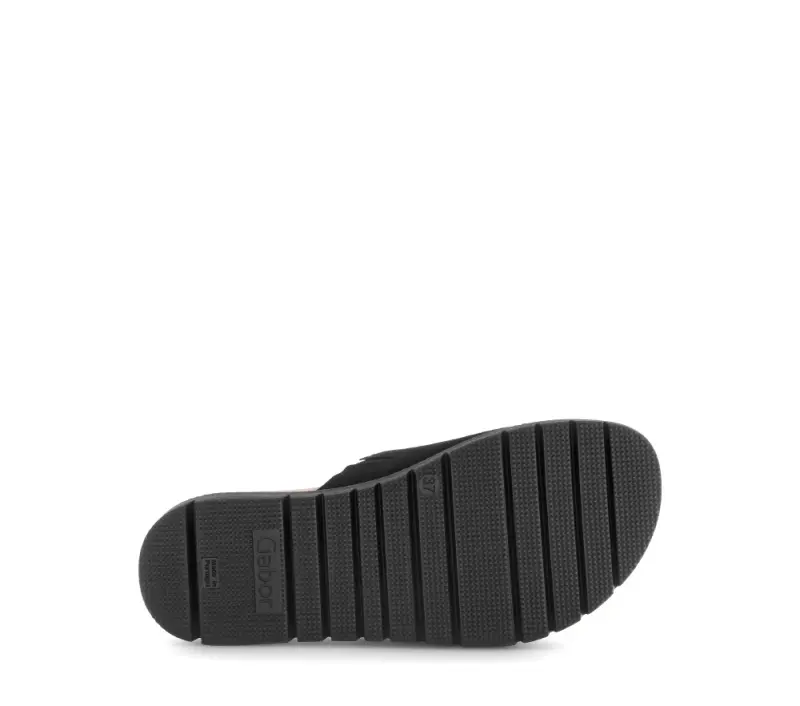 Gabor Slippers Zwart