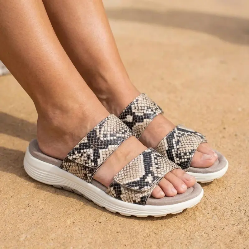 Gabor Rollingsoft Slippers Taupe