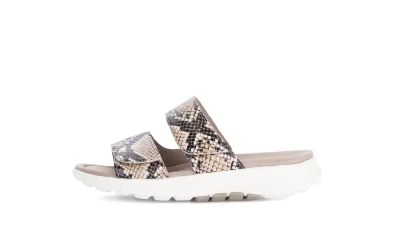 Gabor Rollingsoft Slippers Taupe