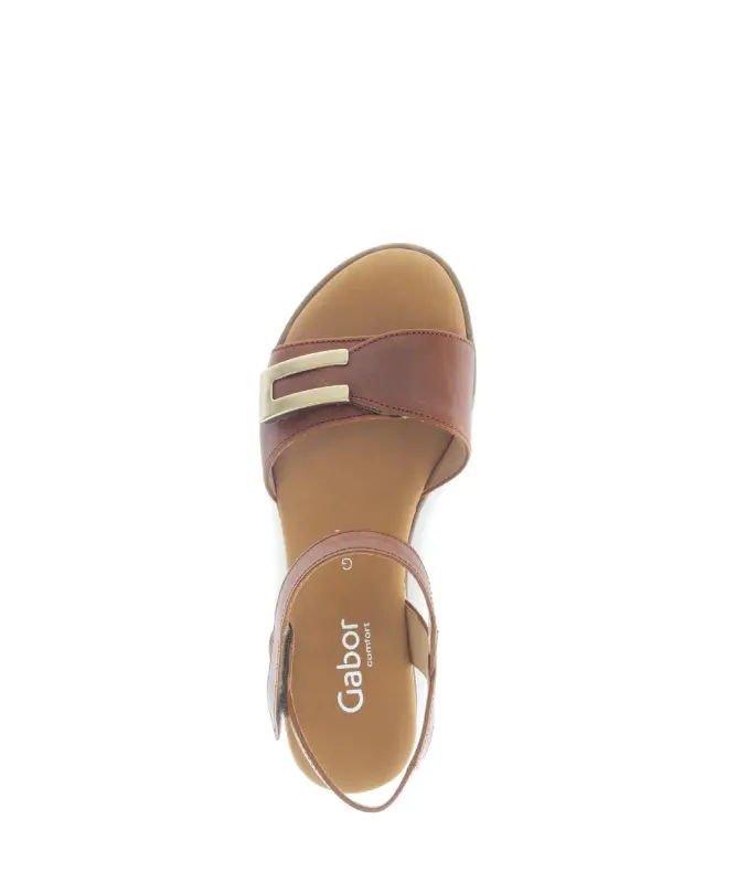 Gabor Sandalen Cognac