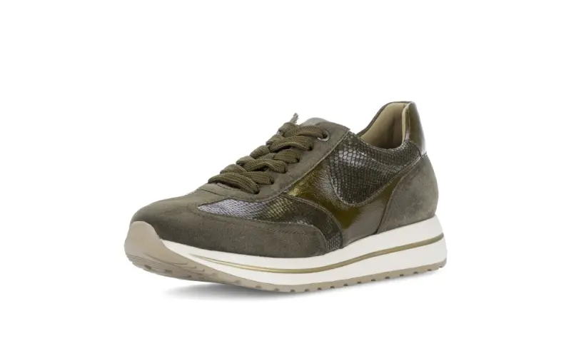 Gabor Sneakers Flessengroen